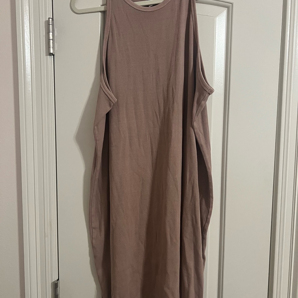 Plus size tank dress